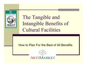 The Tangible and Intangible Benefits of Cultural