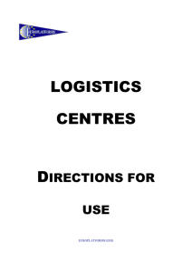 logistics centres - United Nations Economic Commission for Europe