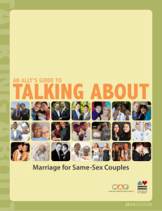 Marriage for Same-Sex Couples - Movement Advancement Project
