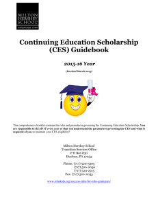 CES Guidebook - Milton Hershey School
