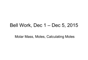 Chem Bell Work, Nov 30