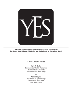Case–Control Study - The College Board