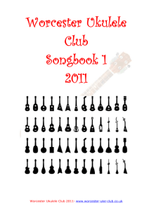 Worcester Ukulele Club Songbook 1 2011