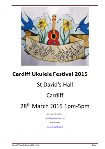 Ukulele Nights 2015 Festival Songbook