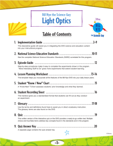 Light Optics - gvlibraries.org