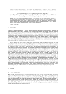 INTRODUCTION TO C-TOOLS: CONCEPT MAPPING TOOLS FOR