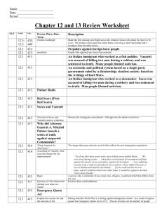 Chapter 12 and 13 Review Worksheet