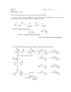 (1S, 3S)-3-methylcyclohexanol (1R, 3S)-1-bromo