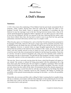 A Doll's House - Bibliotheca Alexandrina