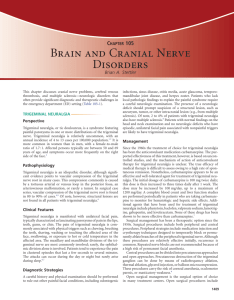 Chapter 105 - Brain and Cranial Nerve Disorders