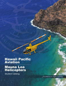 Catalog - Mauna Loa Helicopters