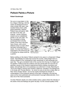 Pollock Paints a Picture
