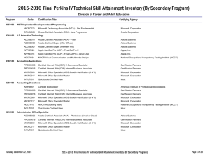 Secondary - Florida Department of Education