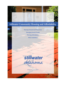 Stillwater Community Housing and Affordability Study