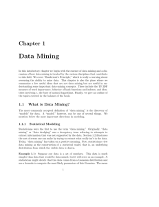 Data Mining - The Stanford University InfoLab