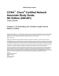 CCNA :Cisco Certified Network Associate Study Guide, 5th Edition
