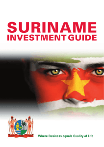 Suriname Investment Guide