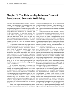 Chapter 3: The Relationship between Economic Freedom and