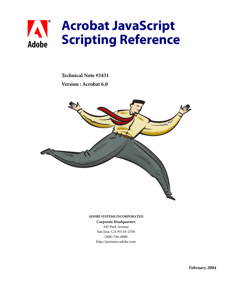 javascript™ for acrobat®api reference