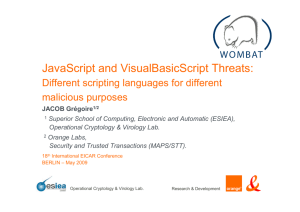 Javascript & VBScript Malware Analysis (tutorial)