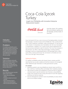 case study l Coca-Cola