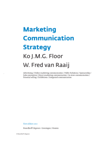 Marketing Communication Strategy