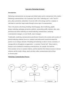 Innovative Marketing Strategies Introduction