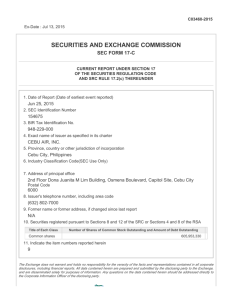 PSE Disclosure Form 6-1 Amended-1 Declaration of regular cash