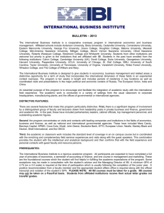 international business institute