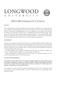 2013-2014 graduate catalog