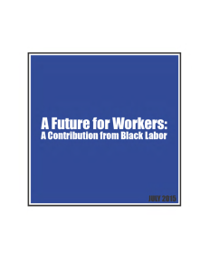 A Future for Workers - Coalition of Black Trade Unionists