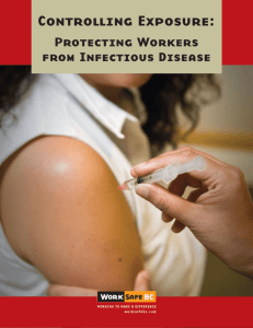 Protecting workers from infectious disease