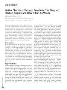 The Story of Carbon Dioxide and How it Can Go Wrong