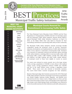 BEST Practices - Texas Municipal Courts Education Center