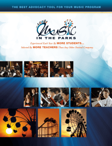 Publication - Music In The Parks