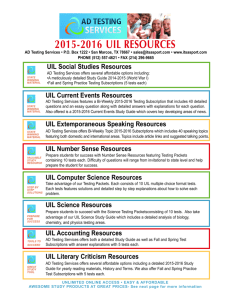2015-2016 UIL RESOURCES