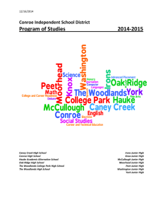 Program of Studies 2014-2015