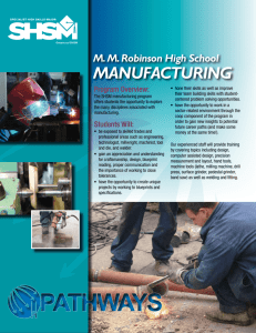 manufacturing - Halton Pathways