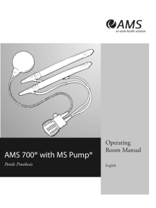 AMS 700® with MS Pump®