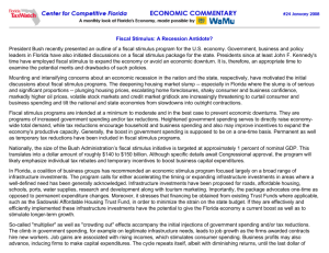 Fiscal Stimulus: A Recession Antidote?