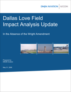 Dallas Love Field Impact Analysis Update