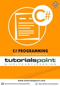 C# Tutorial (PDF Version)