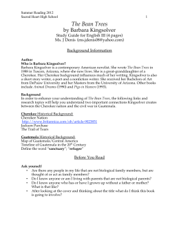 the bean trees study guide student copy answers The bean trees chapters 16-17 summary and analysis | gradesaver.