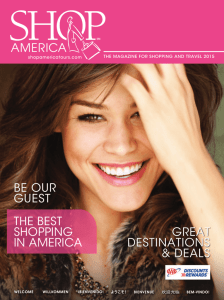 great destinations & deals the best shopping in america be our guest