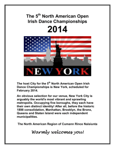 North American Open Irish Dance Championships 2014