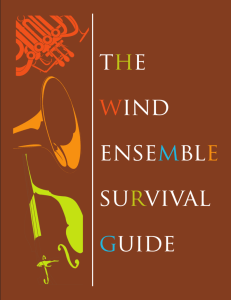 the wind ensemble survival guide