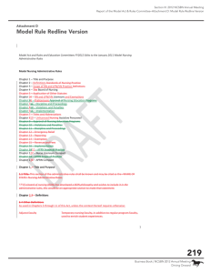 Model Rule Redline Version