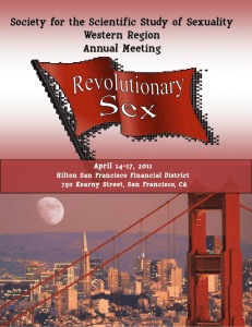 Society for the Scientific Study of Sexuality Western Region Annual