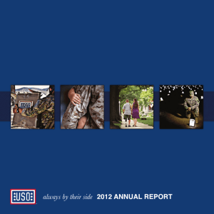 2012 USO Annual Report
