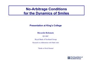 No-Arbitrage Conditions for the Dynamics of Smiles